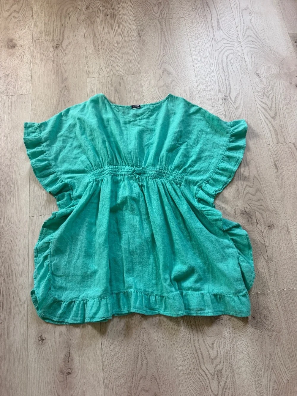 Calzedonia Girls Kaftan Dress - Green Sz. 10